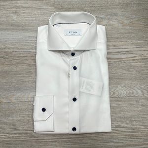 Men’s Eton, white dress shirt